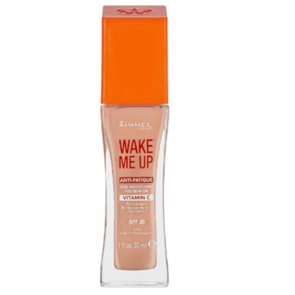 Rimmel London Wake Me Up Foundation, Light Porcelain, 30 ml